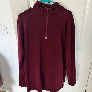 Reebok 1/4 Zip Long Sleeve Shirt
